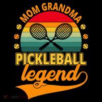 Mom Grandma Pickleball Legend Bucket Hat thumb 4