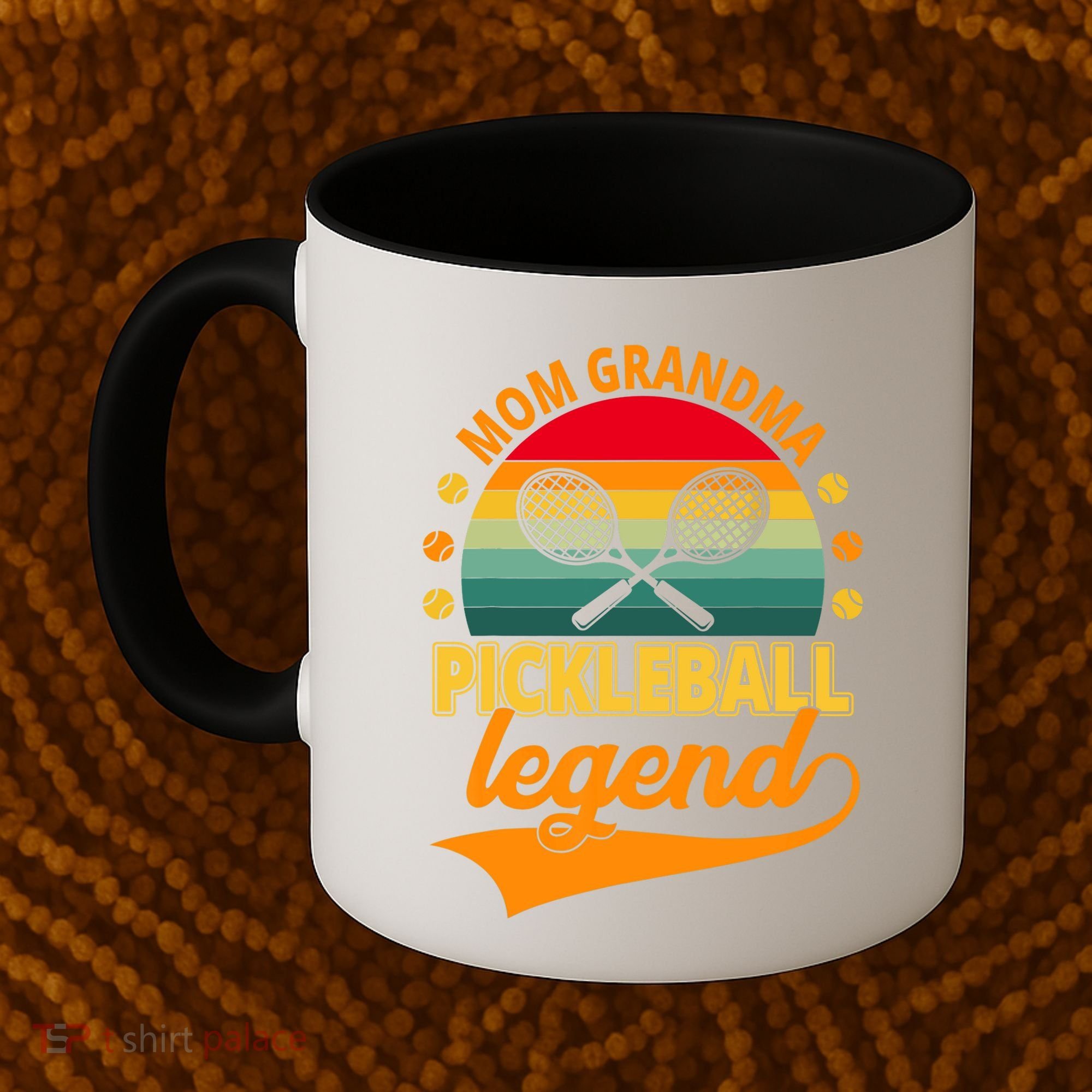 Mom Grandma Pickleball Legend Coffee Mug