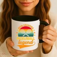 Mom Grandma Pickleball Legend Coffee Mug thumb 3