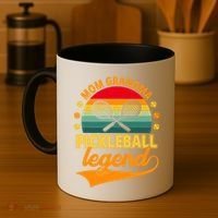 Mom Grandma Pickleball Legend Coffee Mug thumb 4