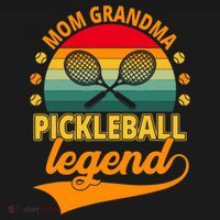 Mom Grandma Pickleball Legend Polo thumb 3