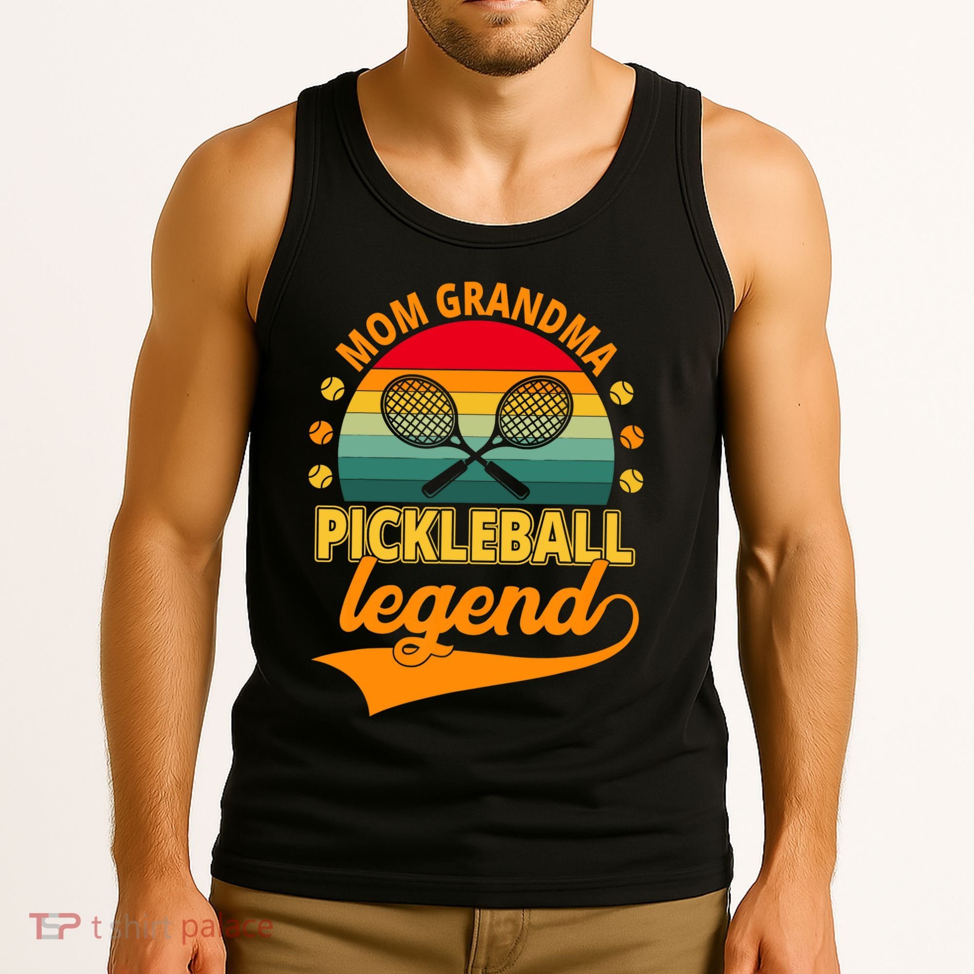 Mom Grandma Pickleball Legend Tank Top