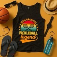 Mom Grandma Pickleball Legend Tank Top thumb 4