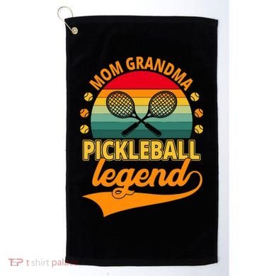 Mom Grandma Pickleball Legend Golf Towel