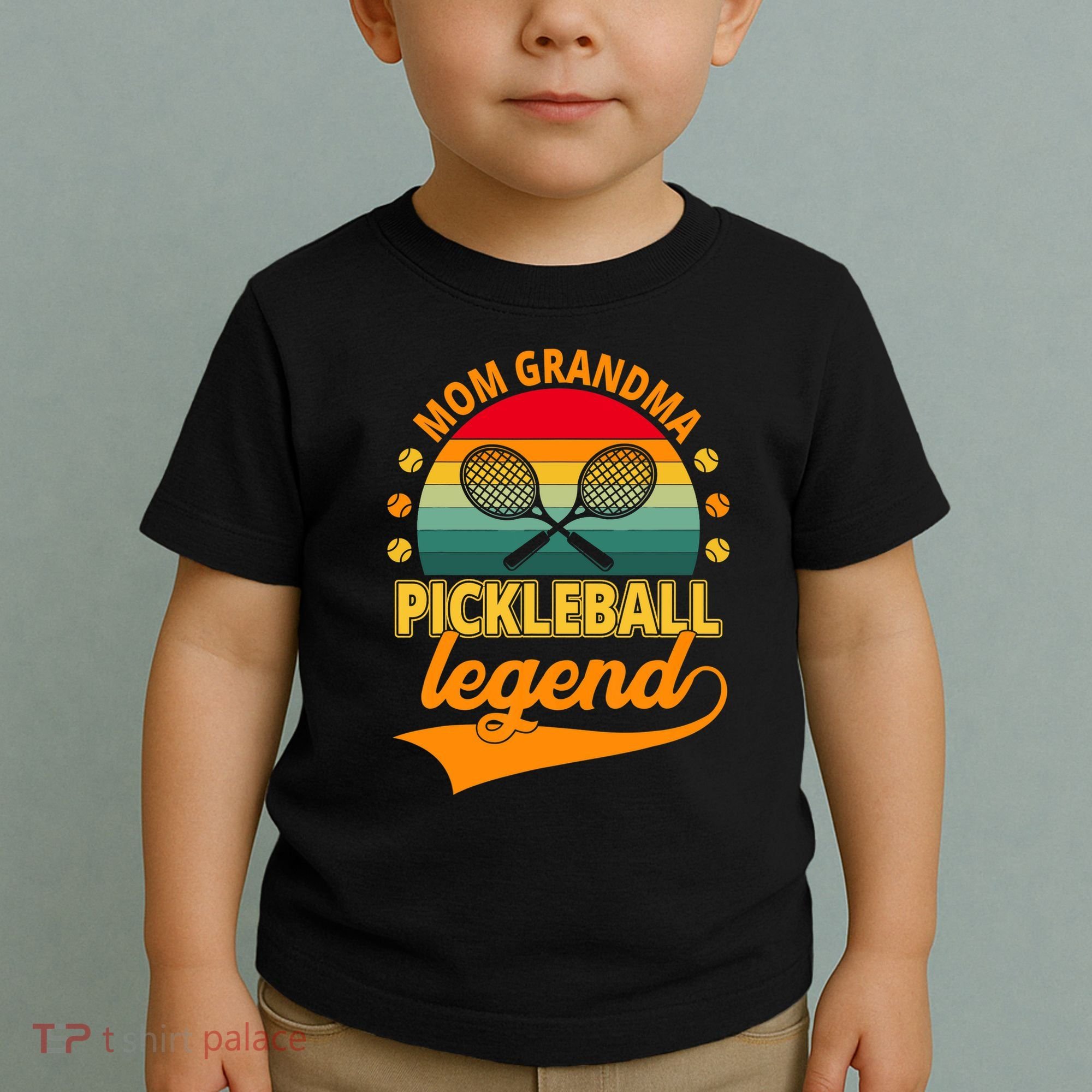 Mom Grandma Pickleball Legend Toddler T-Shirt