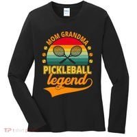 Mom Grandma Pickleball Legend Women's Long Sleeve Shirt thumb 0