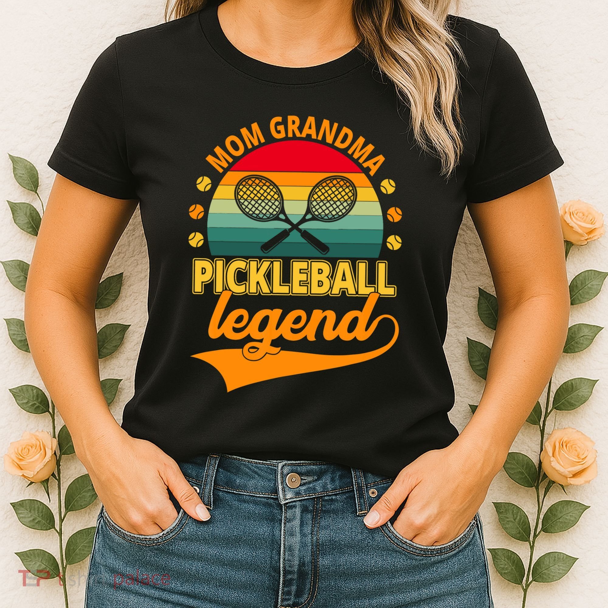 Mom Grandma Pickleball Legend Women's T-Shirt