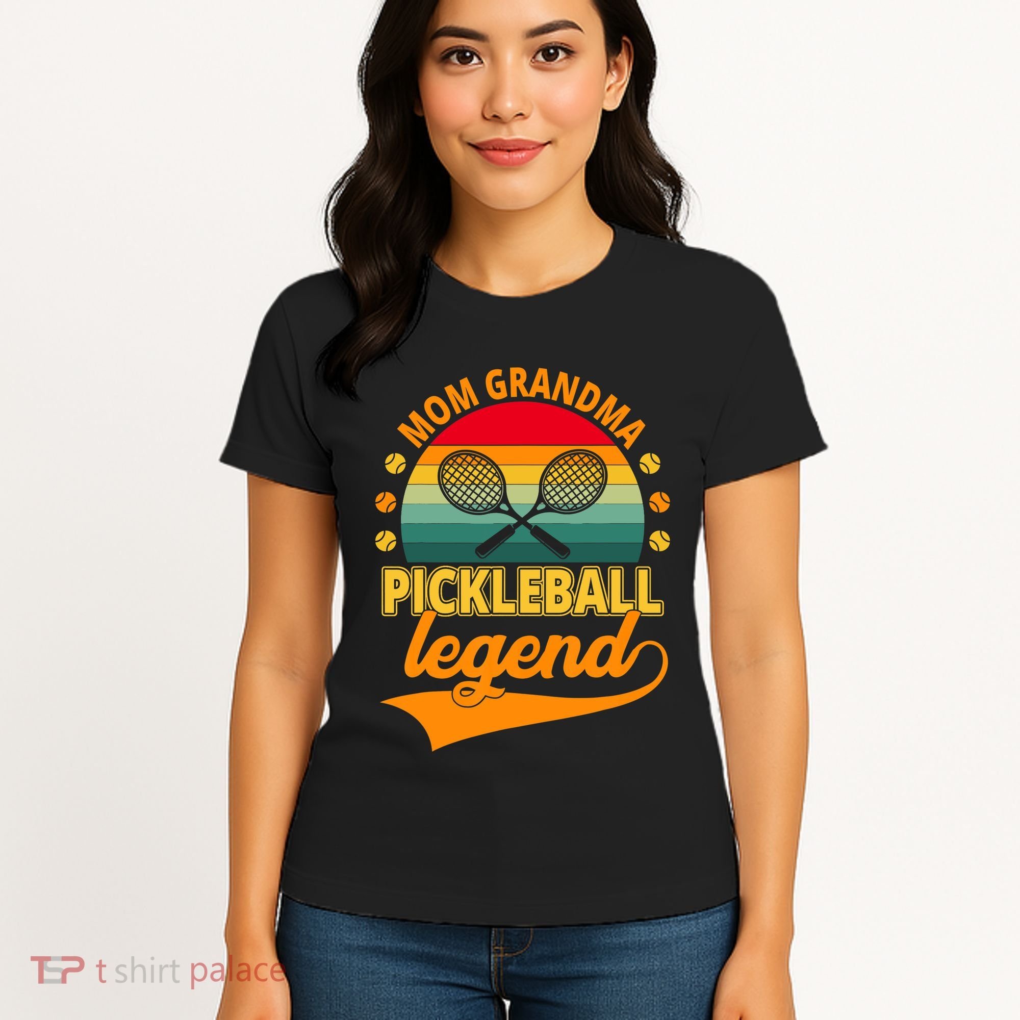 Mom Grandma Pickleball Legend Women's T-Shirt