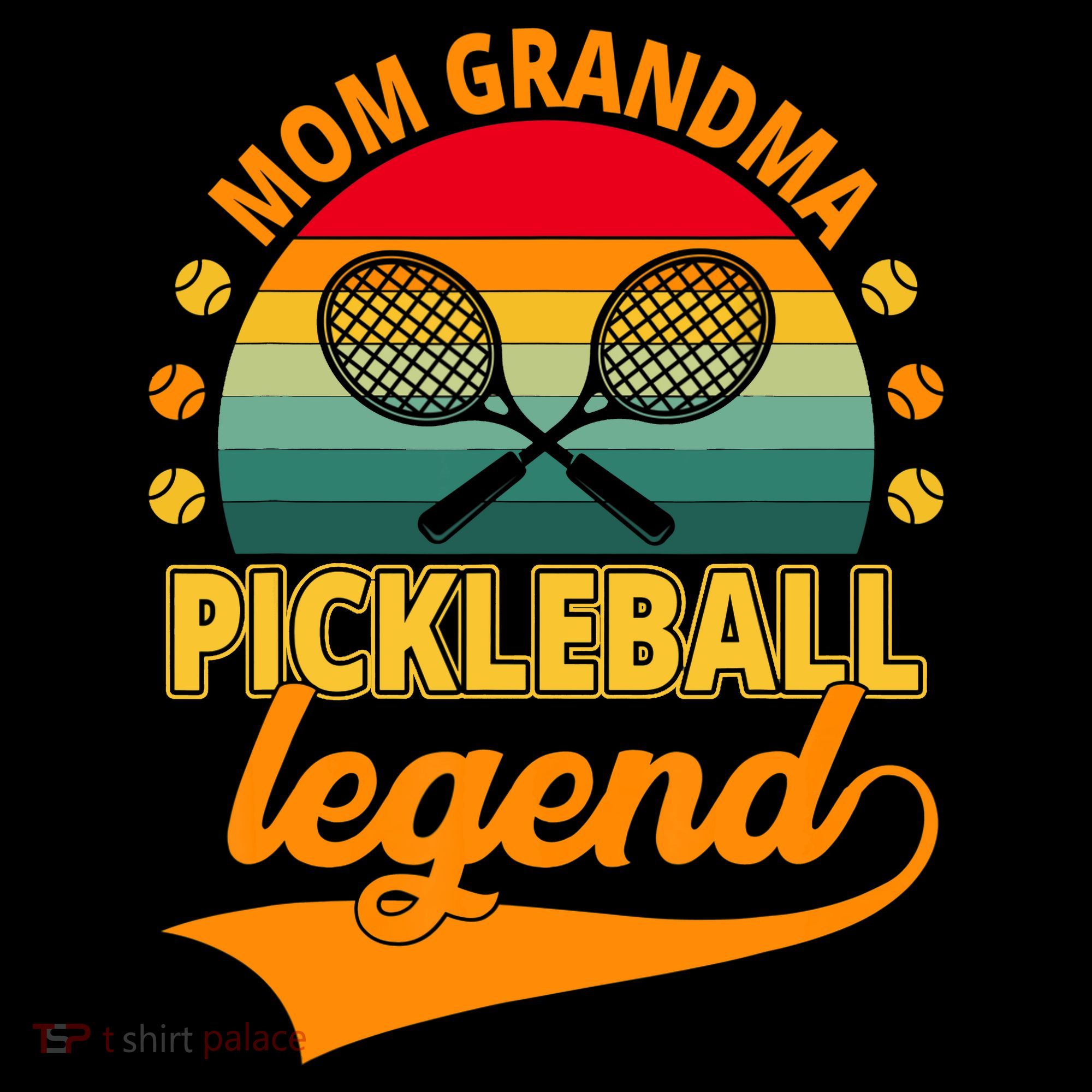 Mom Grandma Pickleball Legend Women's T-Shirt
