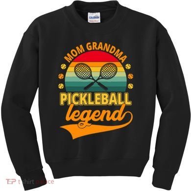 Mom Grandma Pickleball Legend Kids Sweatshirt