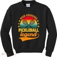Mom Grandma Pickleball Legend Kids Sweatshirt thumb 0