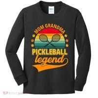 Mom Grandma Pickleball Legend Kids Long Sleeve Shirt thumb 0