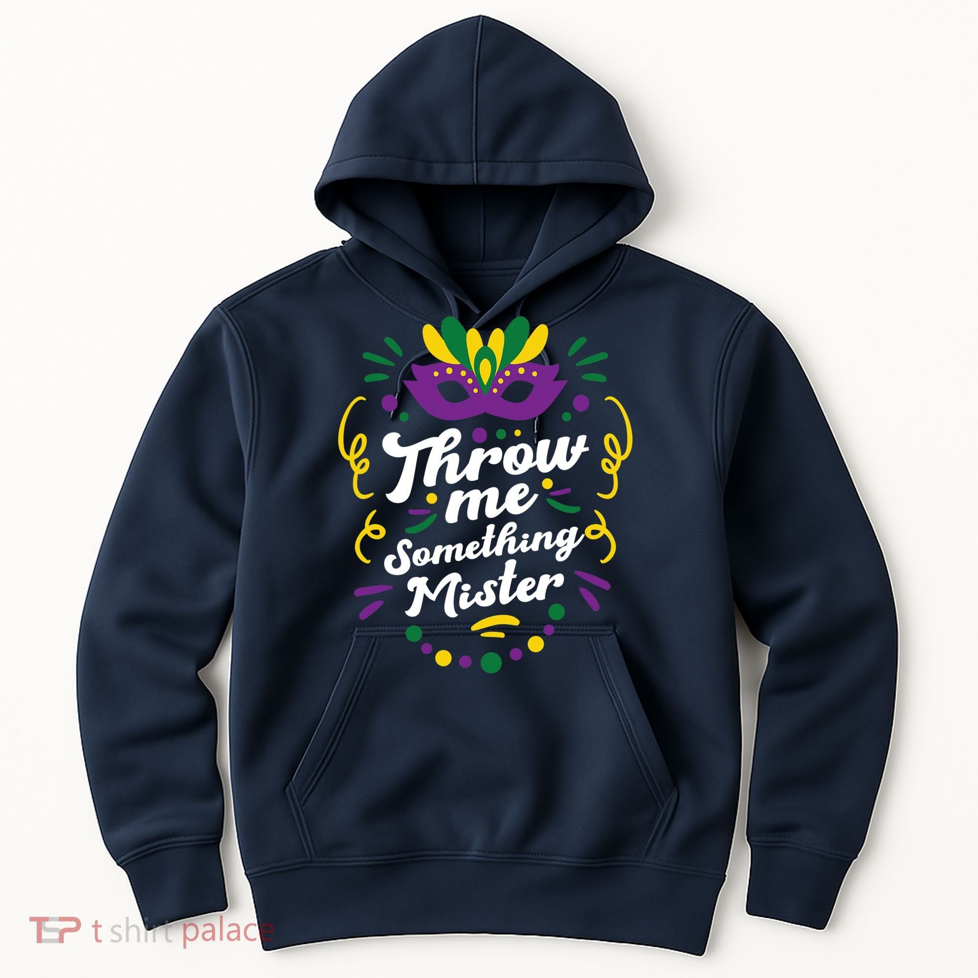 Mardi Gras Parade Outfit For Women Throw Me Something Mister Hoodie