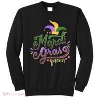 Mardi Gras Queen Gift Purplr Gold Green Gift Sweatshirt thumb 0