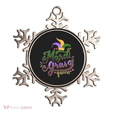 Mardi Gras Queen Gift Purplr Gold Green Gift Ornament