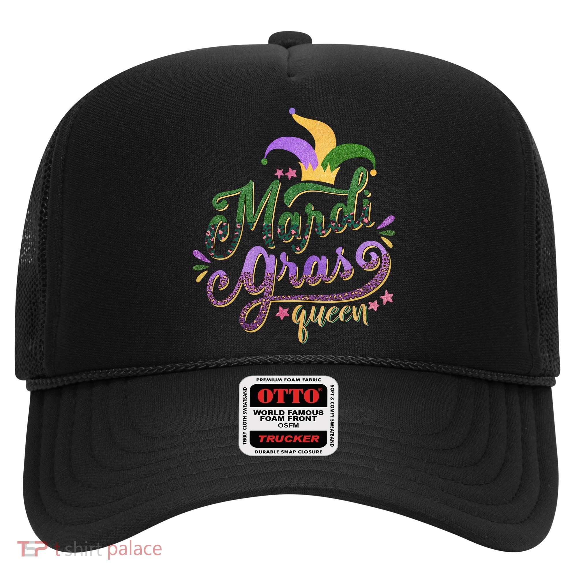 Mardi Gras Queen Gift Purplr Gold Green Gift Hat
