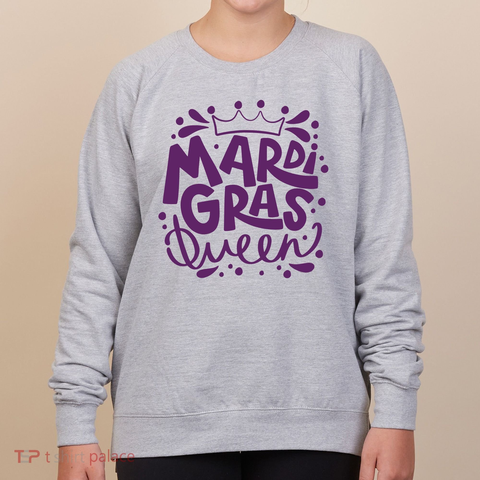 Mardi Gras Queen Celebration Women's Sweatshirt