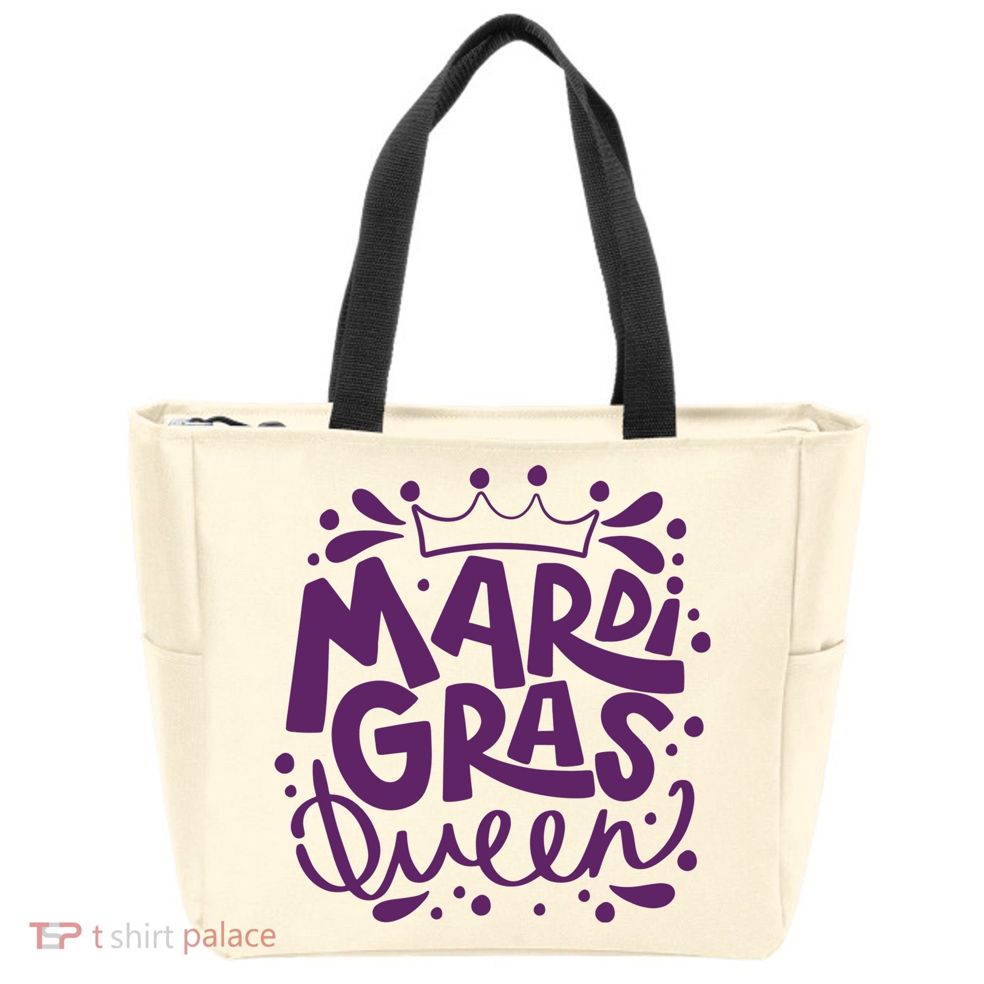 Mardi Gras Queen Celebration Tote Bag