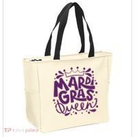 Mardi Gras Queen Celebration Tote Bag thumb 2