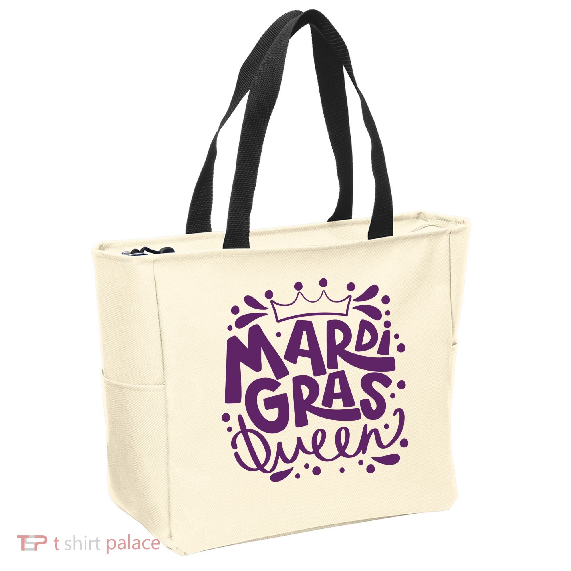 Mardi Gras Queen Celebration Tote Bag