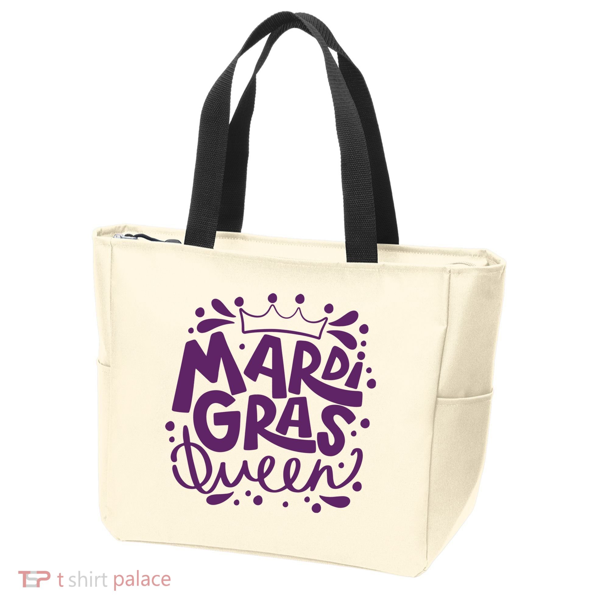 Mardi Gras Queen Celebration Tote Bag