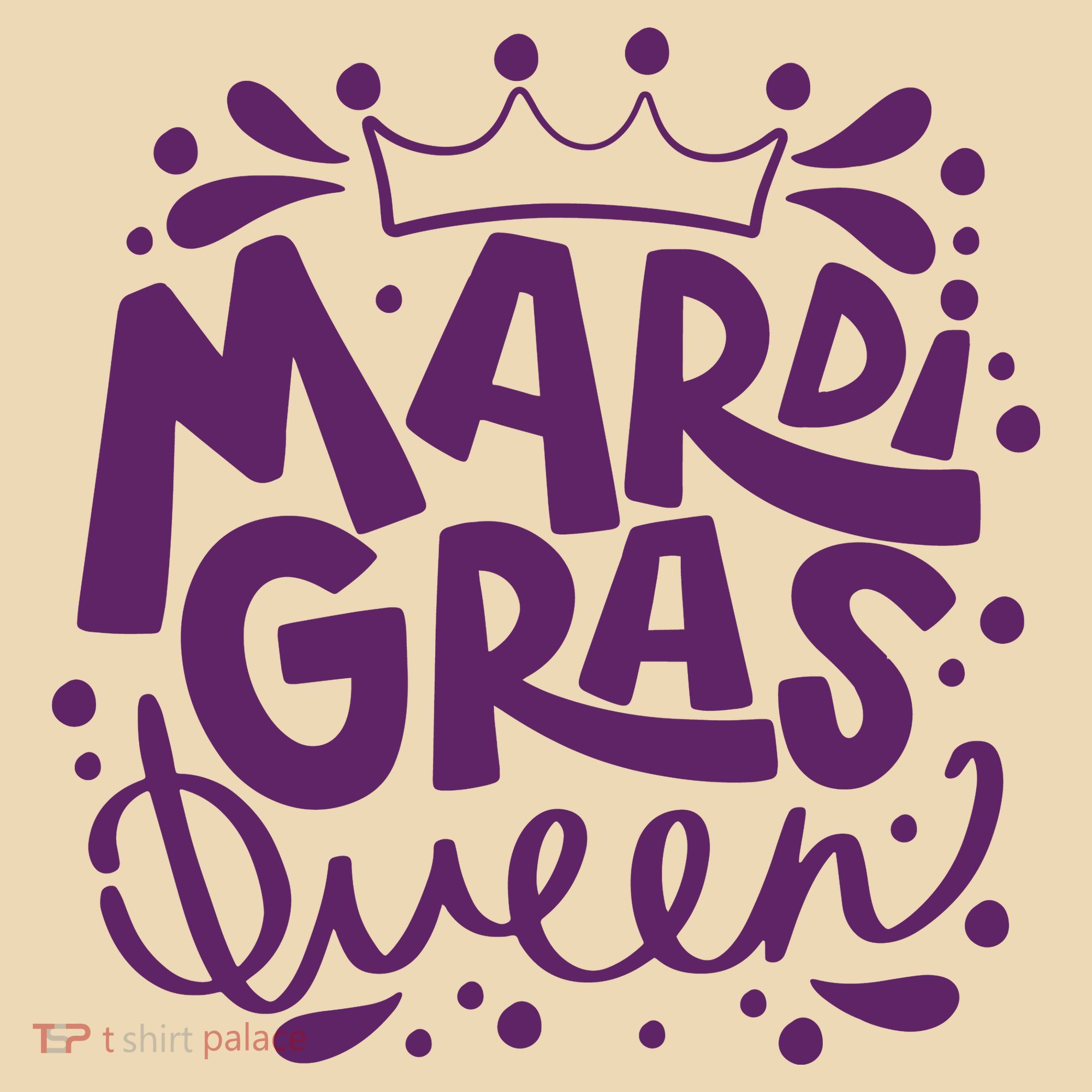 Mardi Gras Queen Celebration Tote Bag