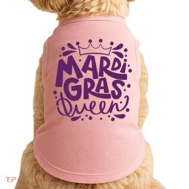 Mardi Gras Queen Celebration Doggie Tank