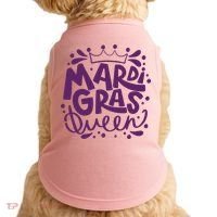 Mardi Gras Queen Celebration Doggie Tank thumb 0
