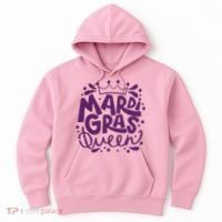 Mardi Gras Queen Celebration Hoodie thumb 0