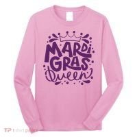 Mardi Gras Queen Celebration Long Sleeve Shirt thumb 0