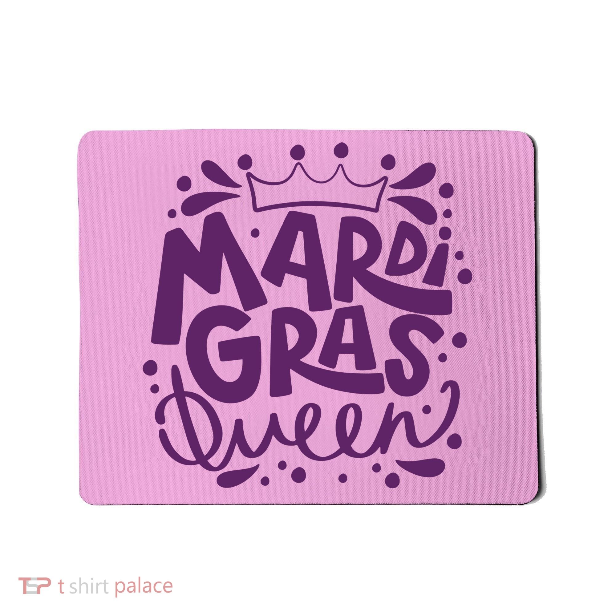 Mardi Gras Queen Celebration Mousepad