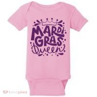 Mardi Gras Queen Celebration Baby Bodysuit thumb 0