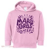 Mardi Gras Queen Celebration Toddler Hoodie thumb 0