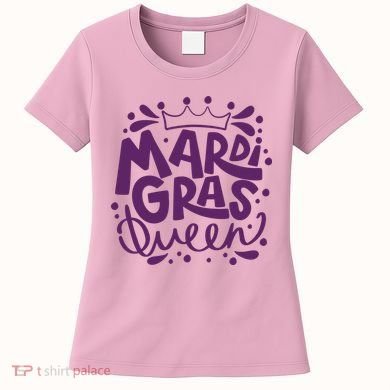 Mardi Gras Queen Celebration Women's T-Shirt