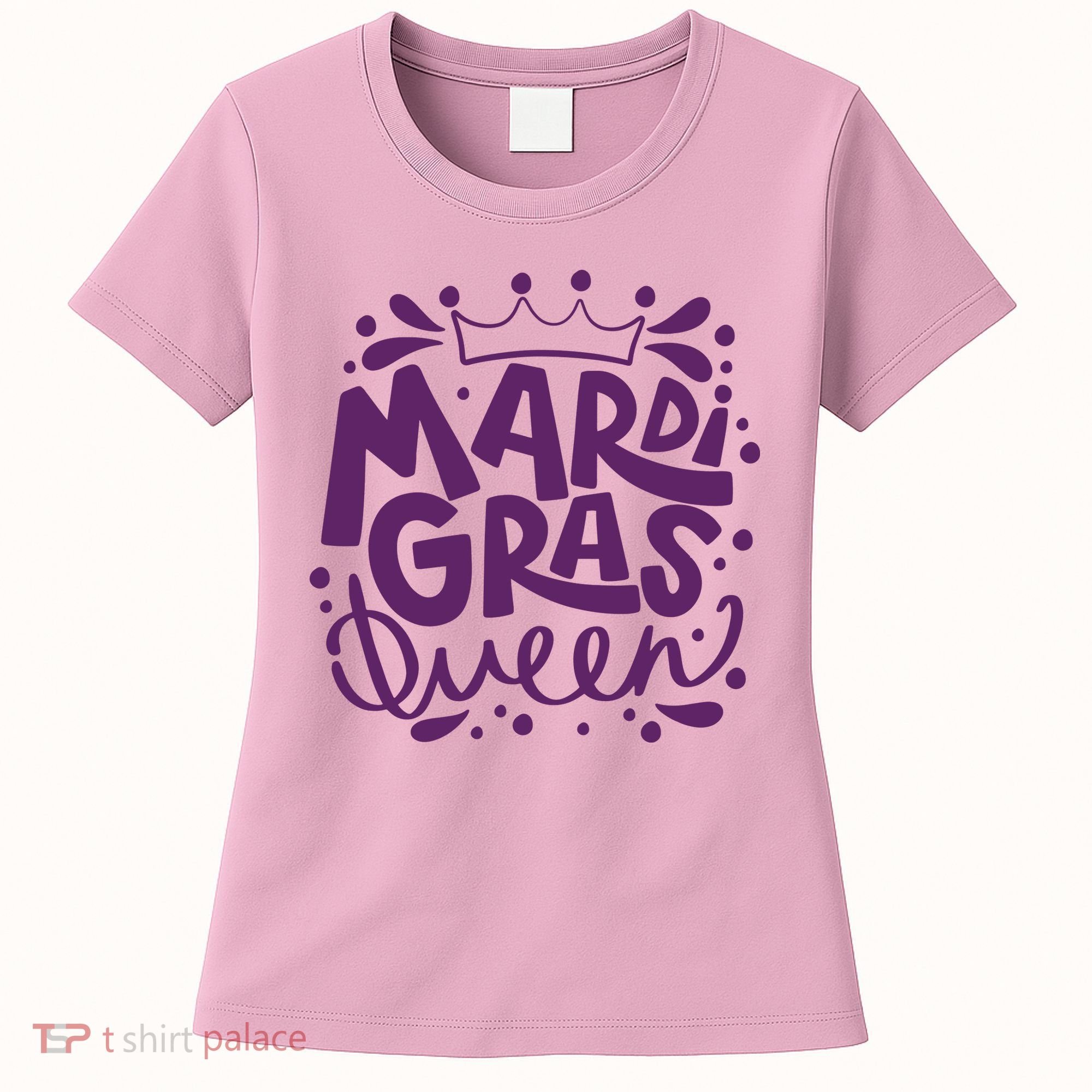 Mardi Gras Queen Celebration Women's T-Shirt