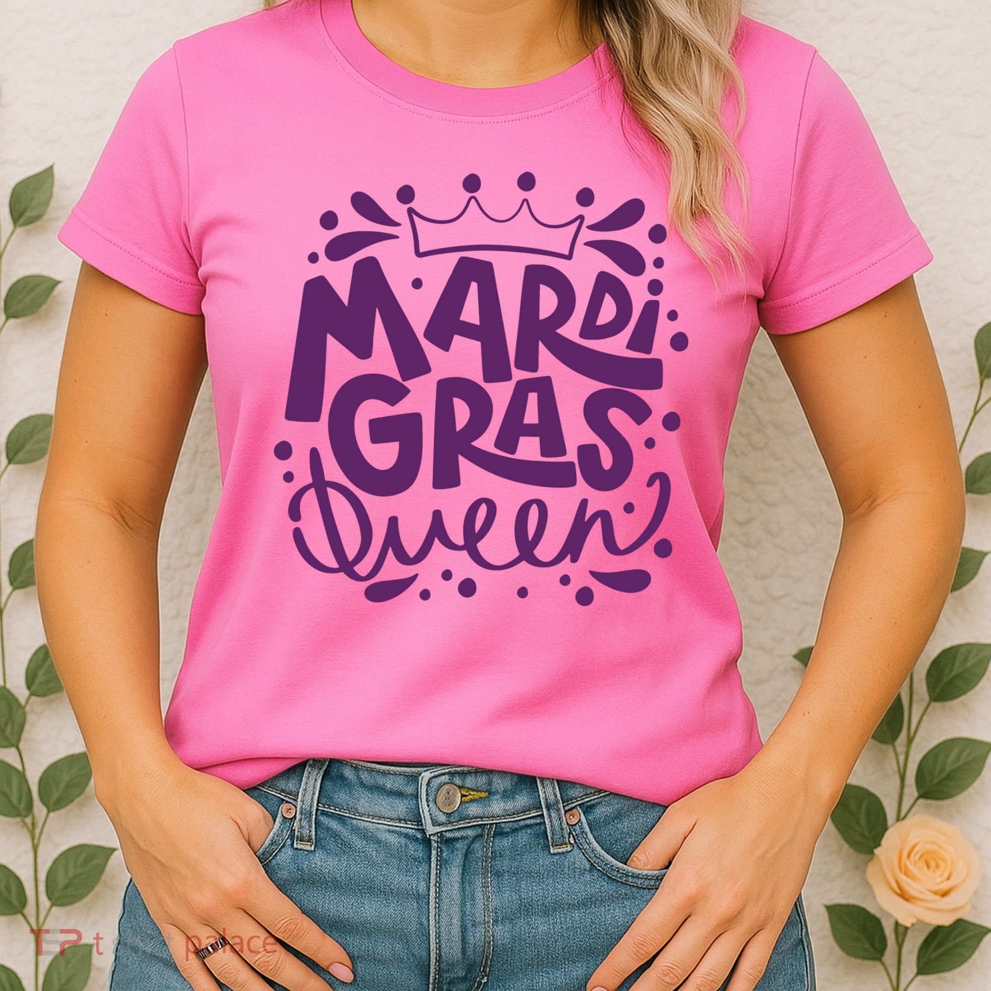 Mardi Gras Queen Celebration Women's T-Shirt