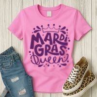 Mardi Gras Queen Celebration Women's T-Shirt thumb 3
