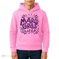 Mardi Gras Queen Celebration Kids Hoodie thumb 4