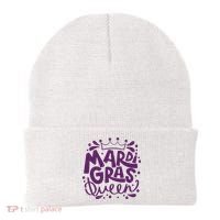 Mardi Gras Queen Celebration Beanie thumb 0