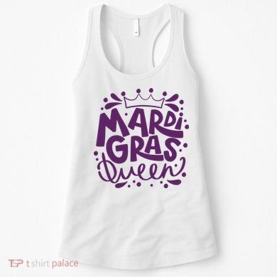 Mardi Gras Queen Celebration Women's Tank Top