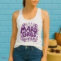 Mardi Gras Queen Celebration Women's Tank Top thumb 2