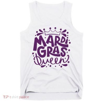 Mardi Gras Queen Celebration Tank Top