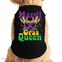 Mardi Gras Queen Funny Costume Mardi Gras Doggie Tank thumb 0