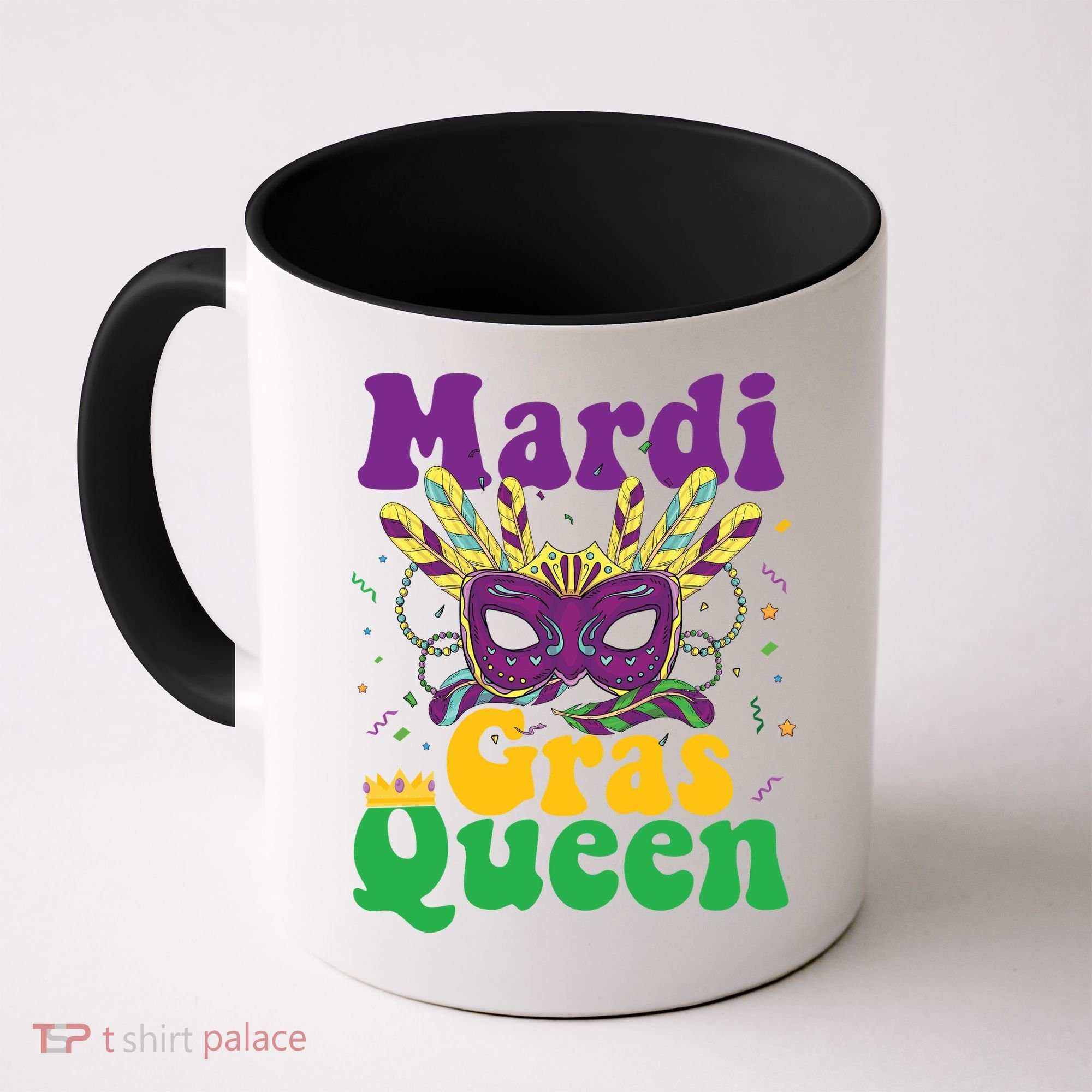 Mardi Gras Queen Funny Costume Mardi Gras Coffee Mug