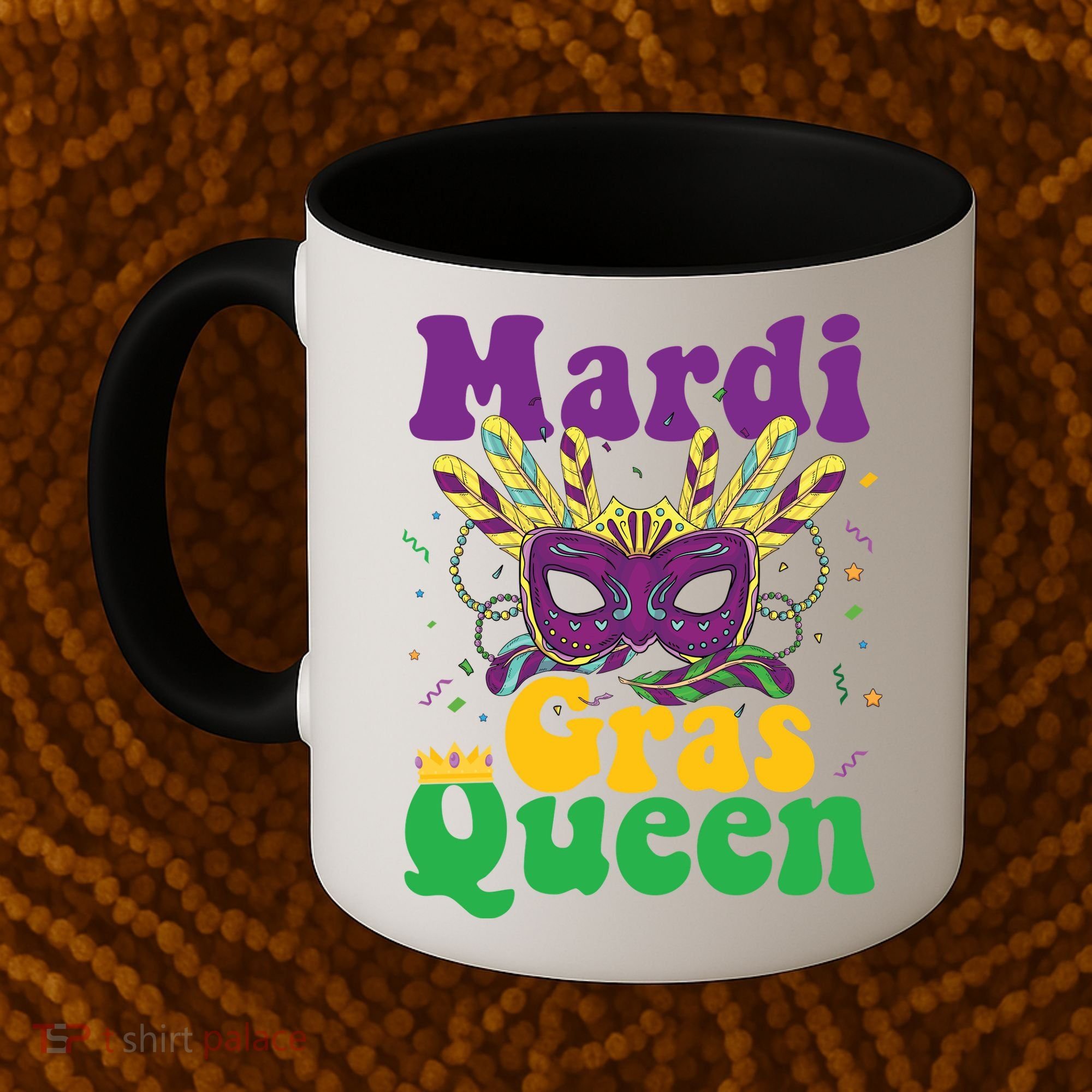 Mardi Gras Queen Funny Costume Mardi Gras Coffee Mug