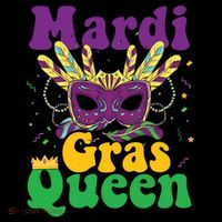 Mardi Gras Queen Funny Costume Mardi Gras Coffee Mug thumb 5