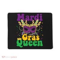 Mardi Gras Queen Funny Costume Mardi Gras Mousepad thumb 0
