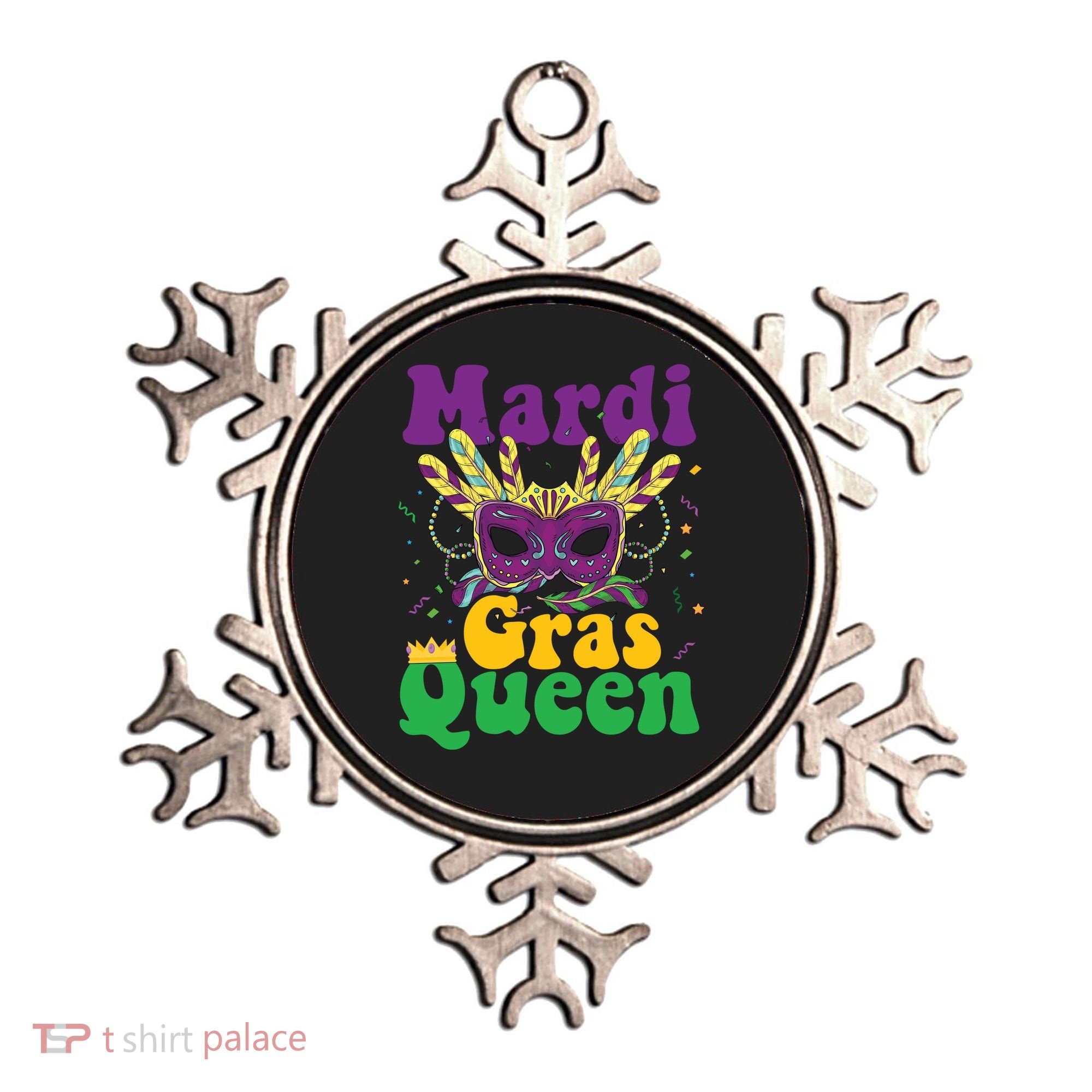 Mardi Gras Queen Funny Costume Mardi Gras Ornament