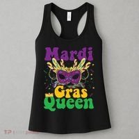 Mardi Gras Queen Funny Costume Mardi Gras Women's Tank Top thumb 3