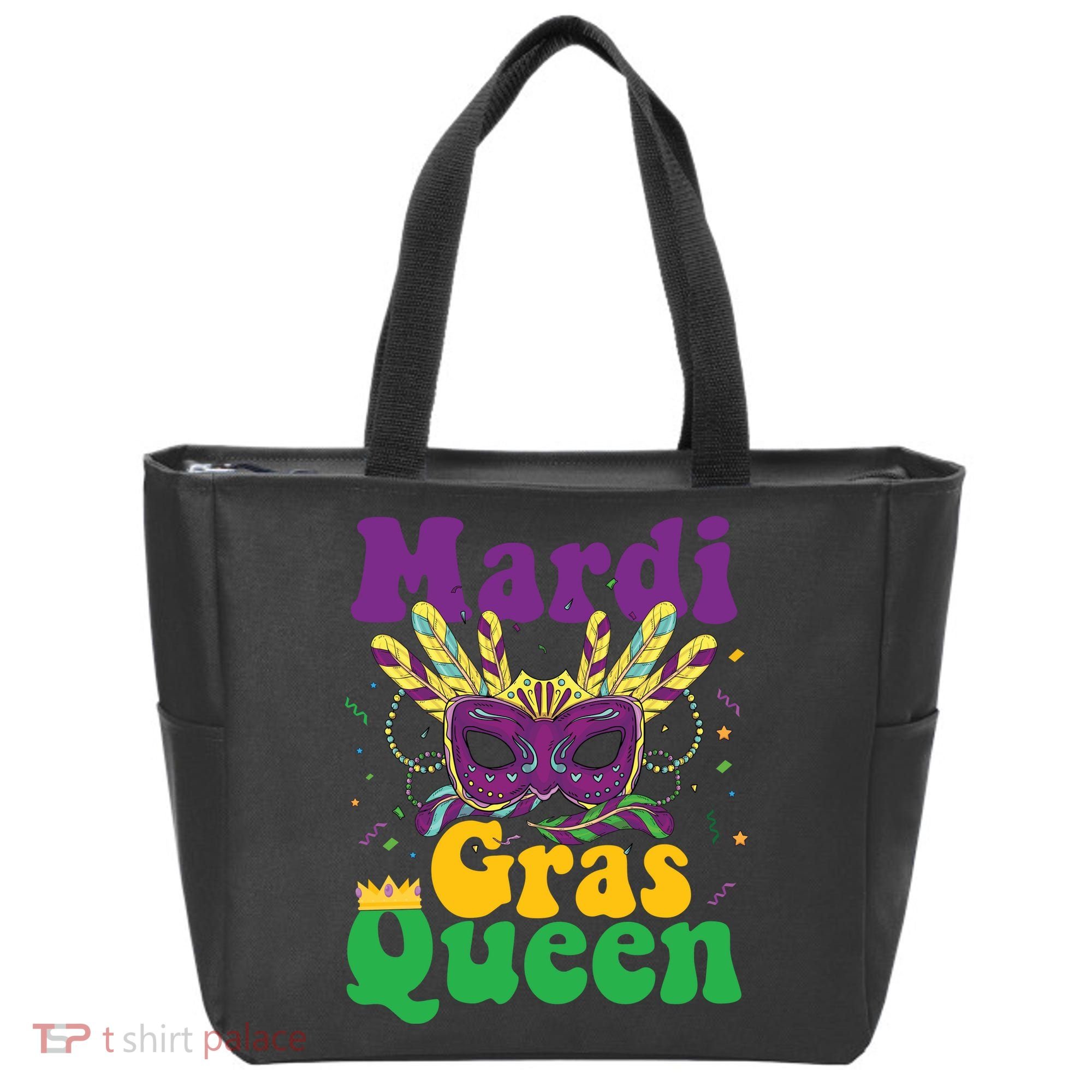 Mardi Gras Queen Funny Costume Mardi Gras Tote Bag